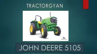 John deere 5105 Price in India - Tractorgyan