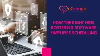 How the Right NDIS Rostering Software Simplifies Scheduling