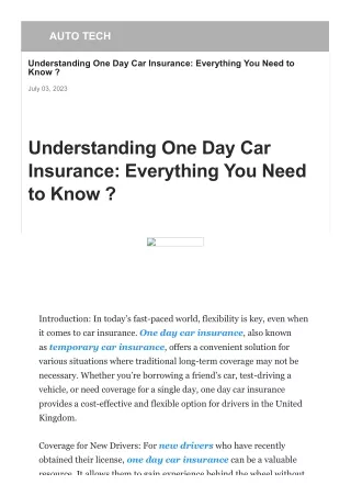 understanding-one-day-car-insurance