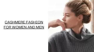 cashmere clothes