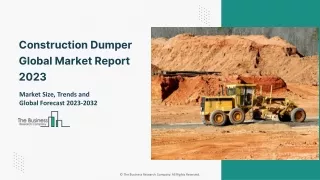 Construction Dumper Market 2023 - Top Manufactures, Growth Rate, Revenue