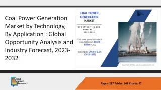 Global Coal Power Generation Market PPT