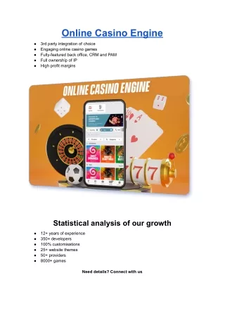 Online Casino Engine