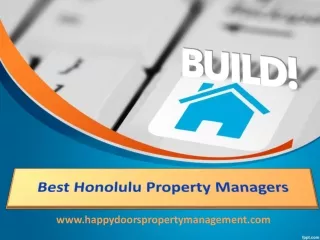 Best Honolulu Property Managers - www.happydoorspropertymanagement.com