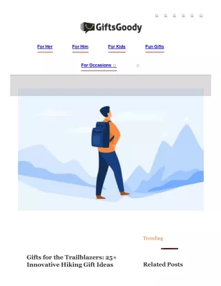 hiking gifts