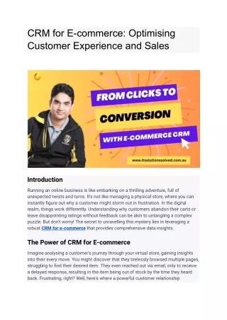 CRM for E-commerce_ Optimising Customer Experience and Sales (1)