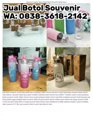 ౦838·3Ꮾ18·ᒿ1ㄐᒿ (WA) Produsen Botol Plastik Souvenir Botol 350 Ml