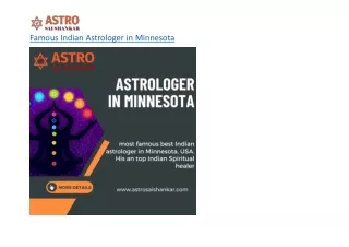 Famous Indian Astrologer in Minnesota