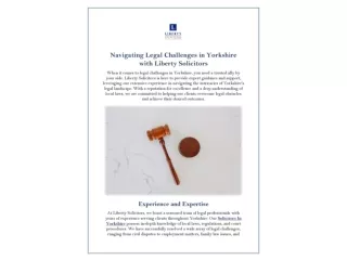 Solicitors In Yorkshire LibertySolicitors.co.uk