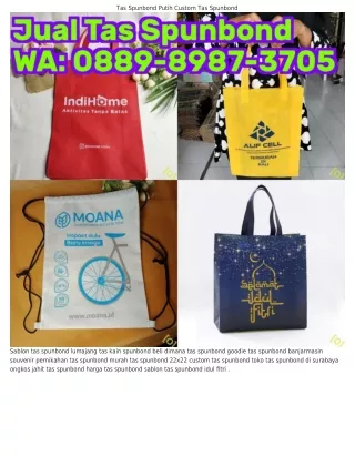 Ô88ᑫ.8ᑫ87.З7Ô5 (WA) Borongan Jahit Tas Spunbond Tas Spunbond Polos Di Surabaya