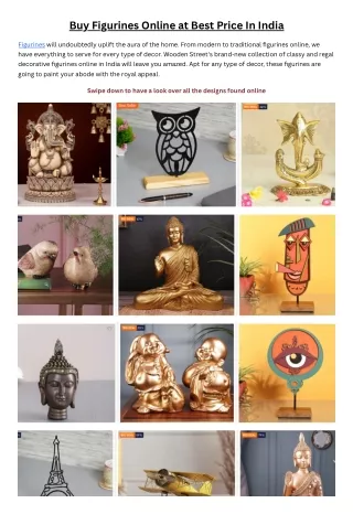 Get Upto 75% Off On Figurine online in India