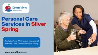 Personal Care Services in Silver Spring