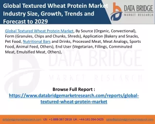 Global Textured Wheat Protein Market