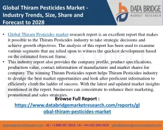 Thiram Pesticides - Agricultural & Animal feed