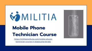 Mobile Phone Technician Course