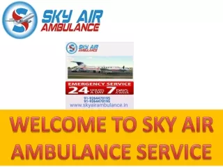 Sky Air Ambulance from Chennai to Delhi - Flying Hope and Healing