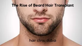 The Rise of Beard Hair Transplant