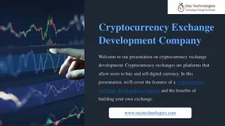 Cryptocurrency Exchange Development - Osiz Technologies