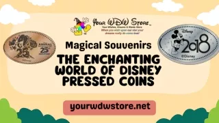 The Enchanting World of Disney Pressed Coins Magical Souvenirs