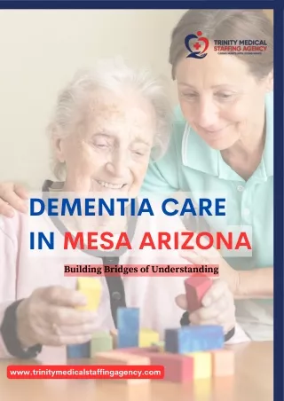 Dementia care in Mesa Arizona