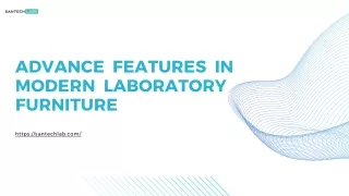 Advanced Features In Modular Laboratory Furniture