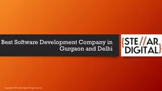 Best Software Development Company in Gurgaon and Delhi