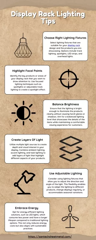 Display Rack Lighting Tips