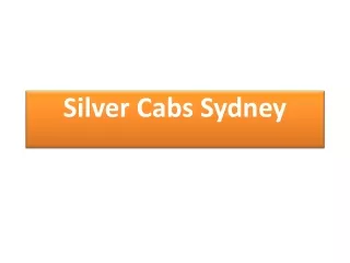 Silver Cabs Sydney