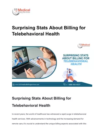 Surprising Stats About Billing for Telebehavioral Health