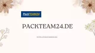 Übersee-Container-Spedition | Packteam24.de