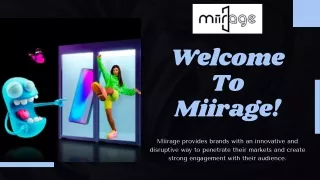 Holographic Portal – Miirage