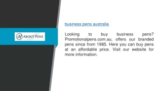 Business Pens Australia  Promotionalpens.com.au (1)