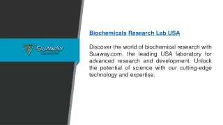 Biochemicals Research Lab Usa Suaway.com