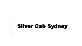 Silver Cab Sydney