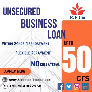 Unsecured Business Loan In Chennai | TamilNadu..!!