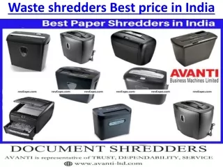 What is The Importance Of Shredding Machine & Shredded The Documents