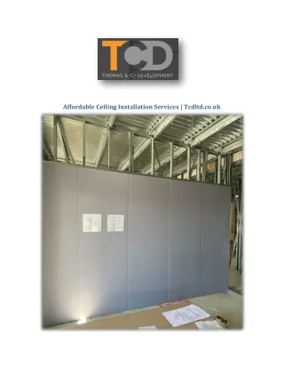 Office reburbishment company in Petersfield | Tcdltd.co.uk