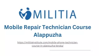 Mobile Repair Technician Course Alappuzha