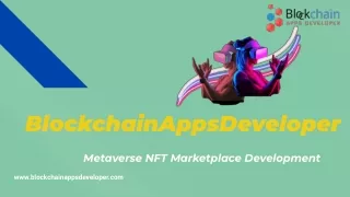 Metaverse NFT Marketplace Development Company - BlockchainAppsDeveloper