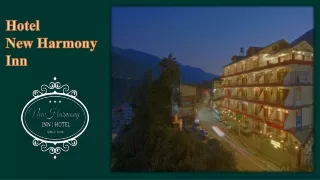 Best Budget Hotel in manali.ppt