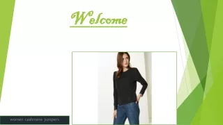 women cashmere jumpers