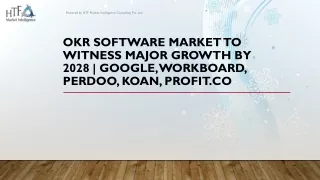 OKR Software Market