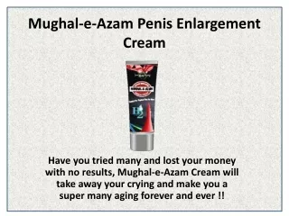 Grow Your Penis with Male Enhancement Cream