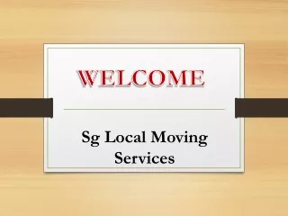 Sg Local Moving Services