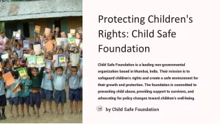 Making a Difference: Child Safe Foundation - The Best NGO in Mumbai