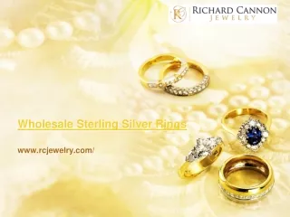 Best Wholesale Sterling Silver Rings - www.rcjewelry.com