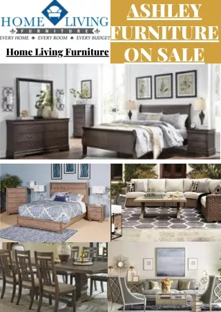 Shop Ashley Furniture from Home Living Furniture