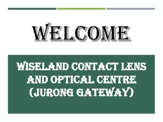 Best Myopia Control in Jurong East