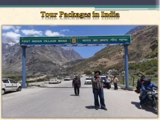 Tour Packages in India