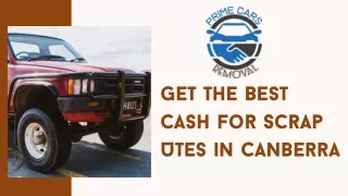 Get the Best Cash for Scrap Utes in Canberra